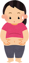 産後太りに悩む女性